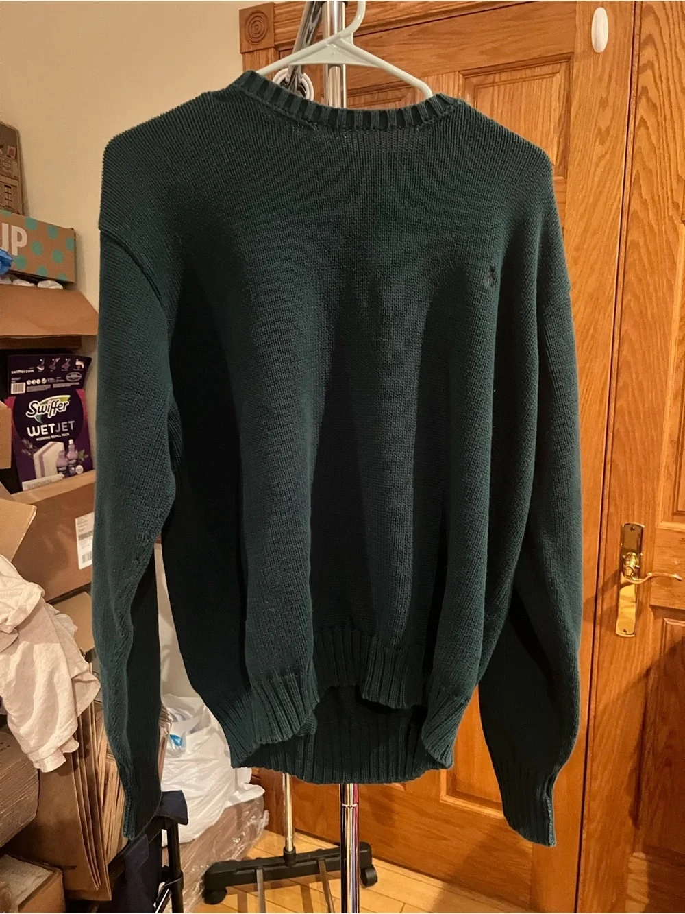 Polo Ralph Lauren - Men's Dark Green Crewneck Sweater